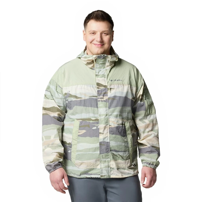 Columbia Men's Challenger II Novelty Windbreaker - Image 1