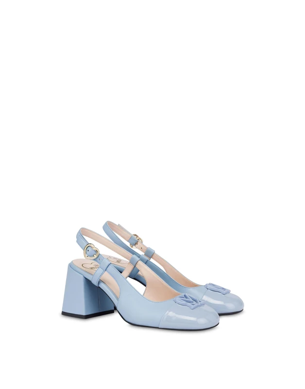Love Moschino Women Ja10117g1mie371a Scarpad.TONDA70 Nappa+Naplak Sky, 5 UK - Image 1