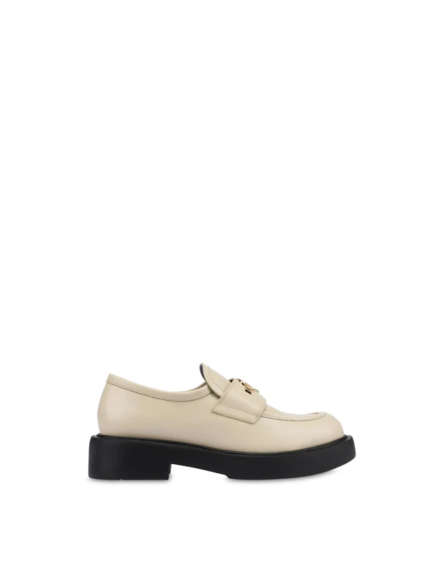 Love Moschino Women Ja10404g1mjd0102 Loafers, White, 7 UK