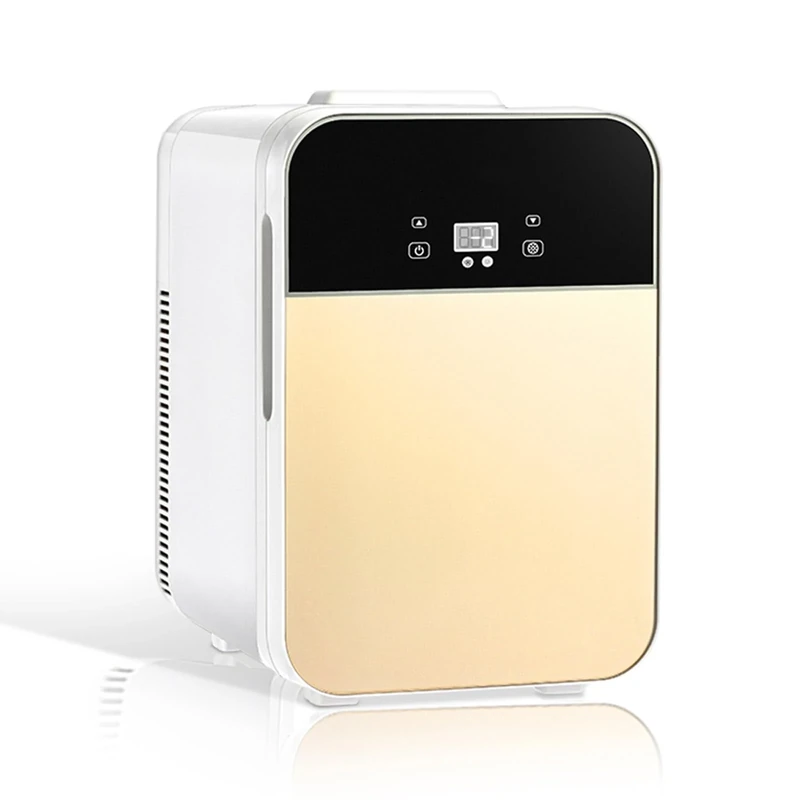 Yajuer Modern Small Refrigerator, Compact Refrigerator, Adjustable Single Mini Fridge Perfect For Dorm Apartment Office RV Garage Living Room(Size:16L)