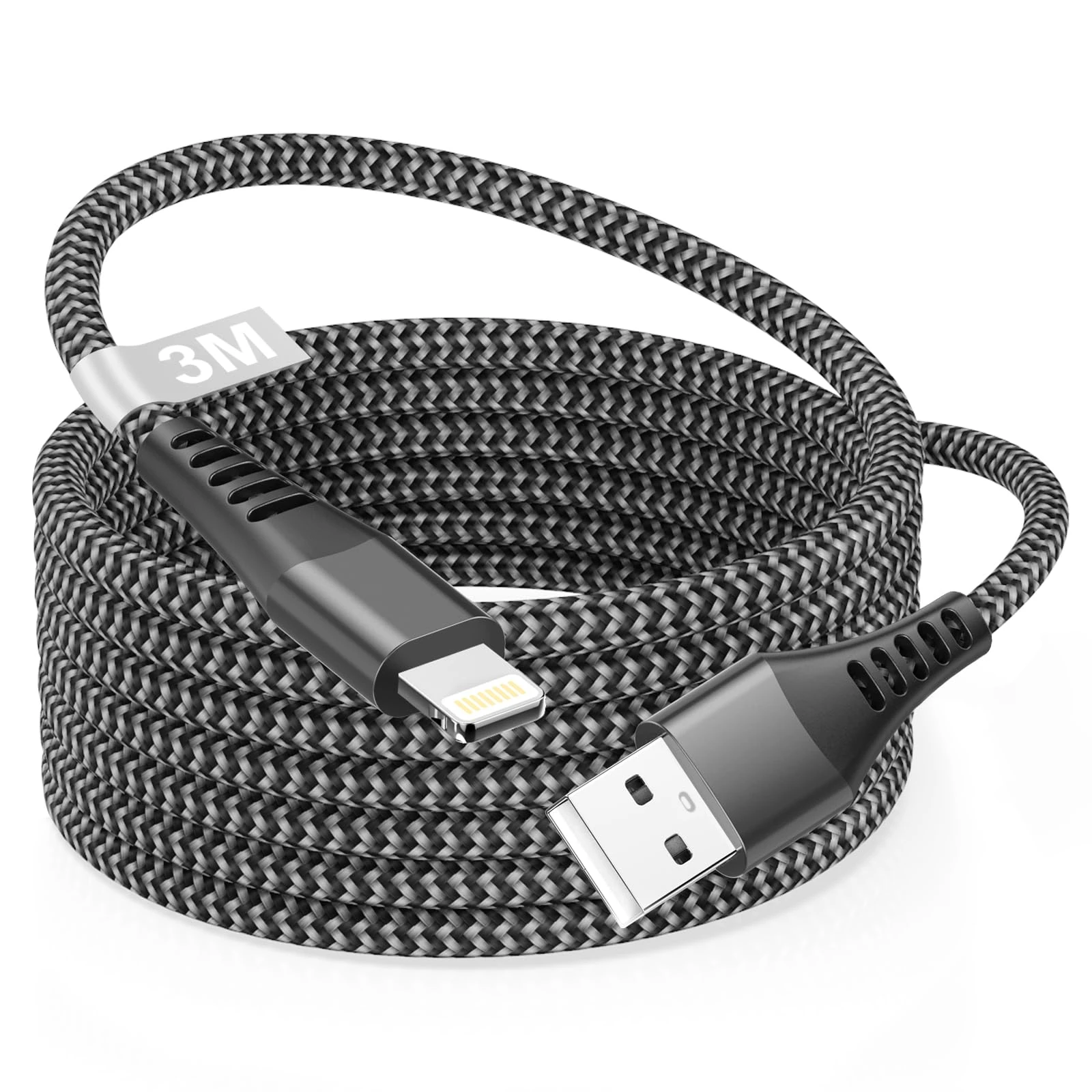 iPhone Charger Cable 3M[MFi Certified], iPhone Lightning Cable Extra Long i Phone Charging Cord USB to i Phone Cord 3M iPod Charger Wire Lead for Apple iPhone 14 Pro Max 13 12 Mini 11 XS 8 7 iPad