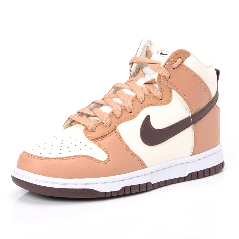 NIKE FQ2755-200 Dunk High Women Dusted Clay/Earth-Pale Ivory-White UK 4