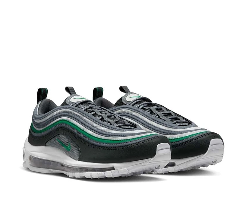 NIKE 921826-020 Air Max 97 Men Cool Grey/Stadium Green-Anthracite UK 10.5