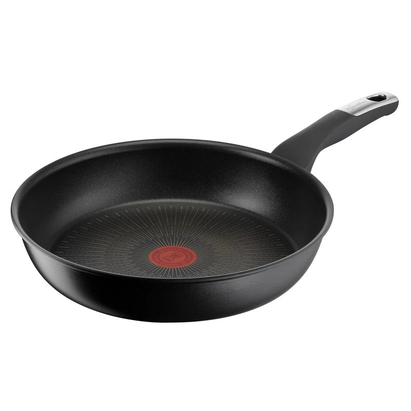 Lagostina Intensive Pro Non-Stick Frying Pan, 28 cm, Scratch Resistant Titanium Coating, Fast and Uniform Cooking, Thermo-Signal Technology, Suitable for All Heat Sources Including Induction