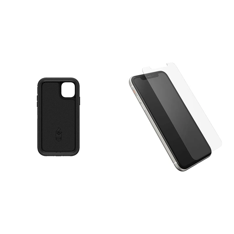 Otterbox Defender Case for iPhone 11 Trusted Glass Screen Protector for iPhone 11 / iPhone XR