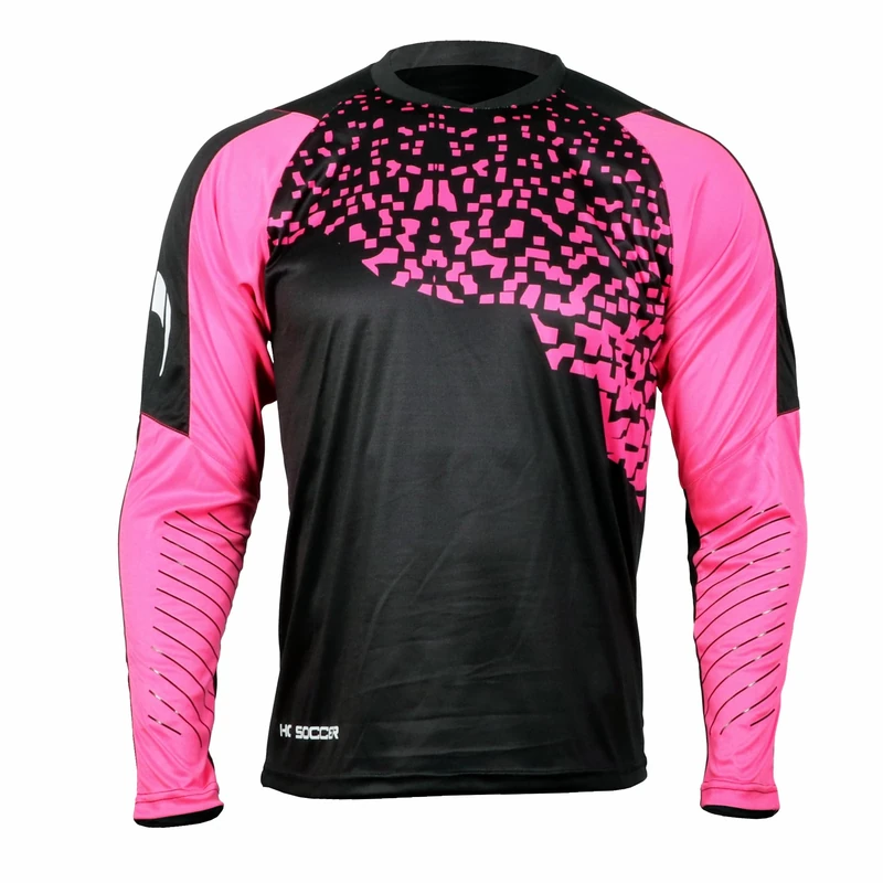 HO Soccer KONTROL Black/Pink Goalkeeper Jersey, Unisex Adult, Black/Pink, XXL