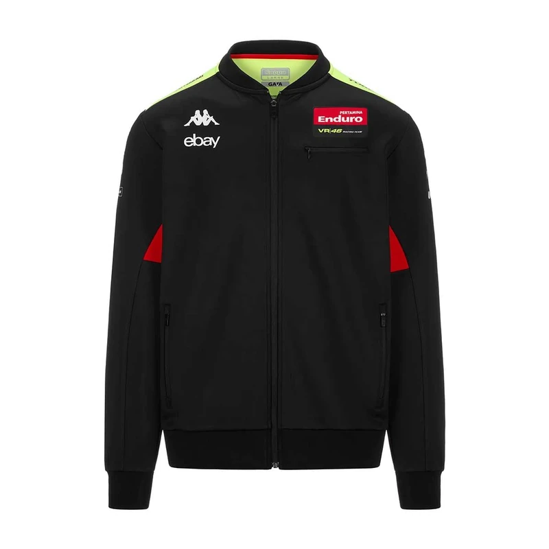 Kappa Valentino Rossi Atrisomone Giacca Jacket - Black, XXL