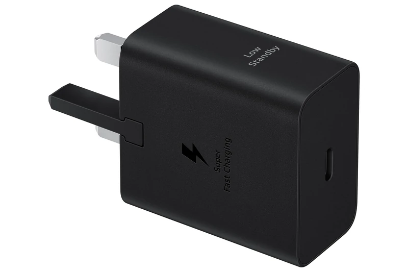 Samsung Galaxy Official 45W Super Fast Charging Travel Adapter (with USB-C to C Data Cable), Black