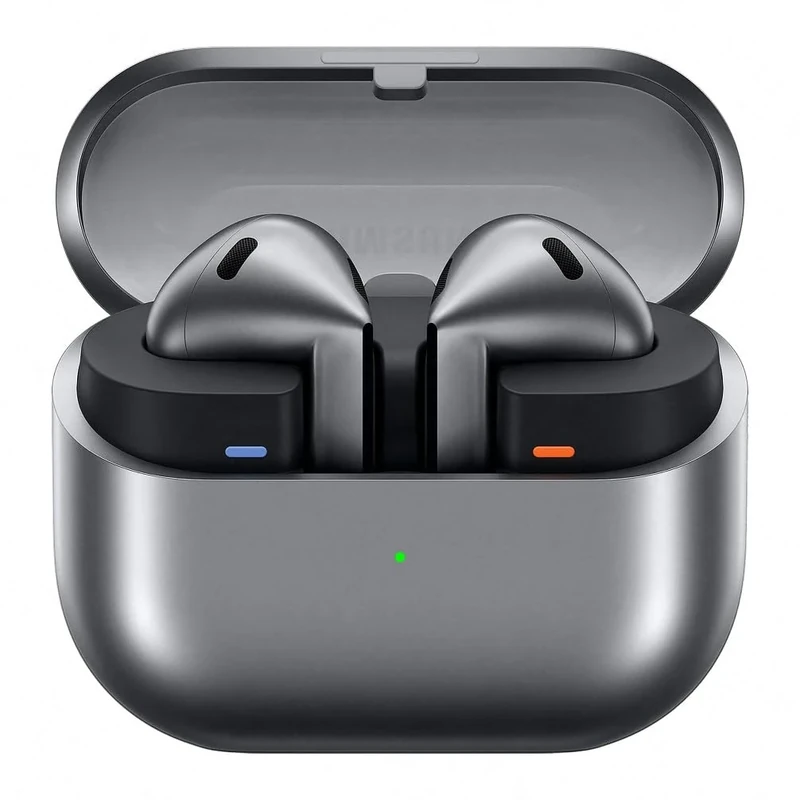 Samsung Galaxy Buds3 with Galaxy AI, Wireless Earbuds, Noise Cancelling, Bluetooth, 360 Audio, Silver, 2 Year Samsung Extended Warranty (UK Version)