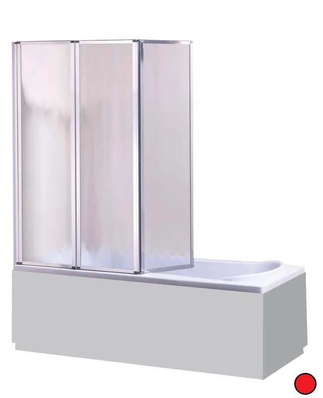 Bath Panel DF/7 Methacrylate Height 140 x 130 cm White - Image 1