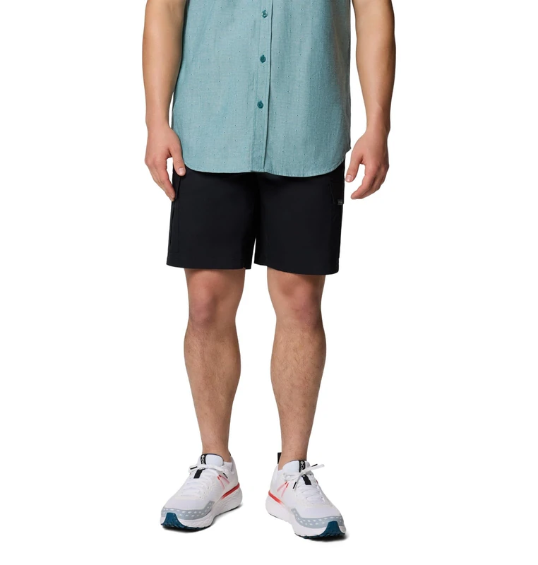 Columbia Men's Rapid Rivers Cargo Short, Cargo Hiking Shorts, Black, W38/L9