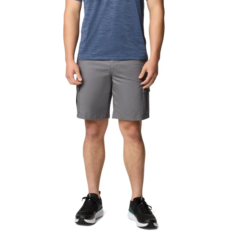 Columbia Men's Rapid Rivers Cargo Short, Cargo Hiking Shorts, City Grey, W36/L9