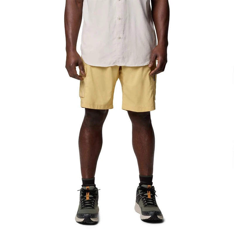 Columbia Men's Silver Ridge Utility Cargo Short, Cargo Hiking Shorts, Sand Dune, W40/L10 - Image 1