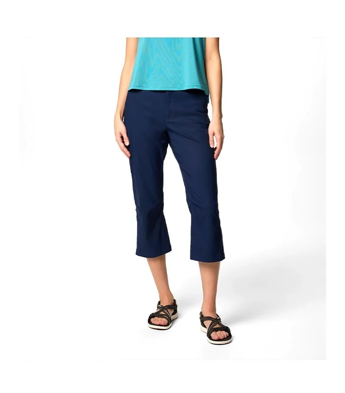 Columbia Women's Leslie Falls Capri 2, Capri Cropped Hiking Trousers, Collegiate Navy, W10/C