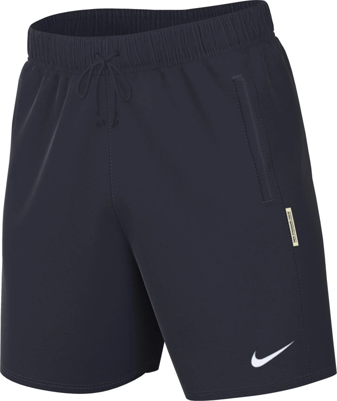NIKE FD7748-451 M NK DF SI FLC 8IN Short Shorts Men's Obsidian/White Size L