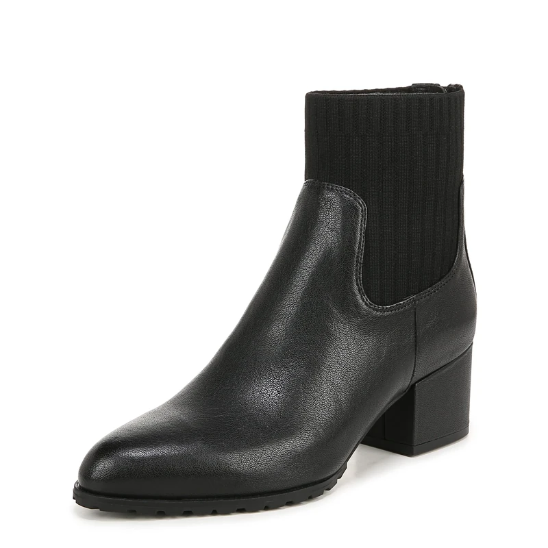 Vionic Women's Barstow Bootie, Black Leather, 4.5 UK