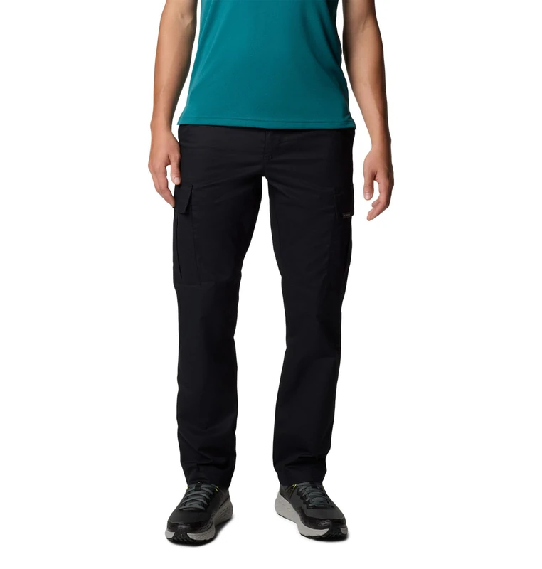 Columbia Men's Rapid Rivers Cargo Pant 2, Hiking Cargo Trousers, Black, W30/L32