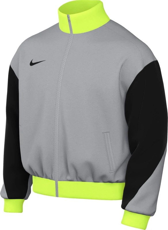 NIKE FD7681-013 Dri-FIT Academy Pro 24 Track Jacket K Jacket Men's WOLF GREY/BLACK/VOLT/BLACK Size XS