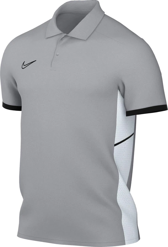 NIKE FZ9759-012 M NK DF ACD25 SS POLO Sweatshirt Men's WOLF GREY/BLACK/WHITE/BLACK Size M