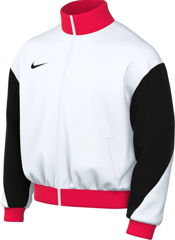 NIKE FD7681-100 Dri-FIT Academy Pro 24 Track Jacket K Jacket Men's WHITE/BLACK/BRIGHT CRIMSON/BLACK Size M