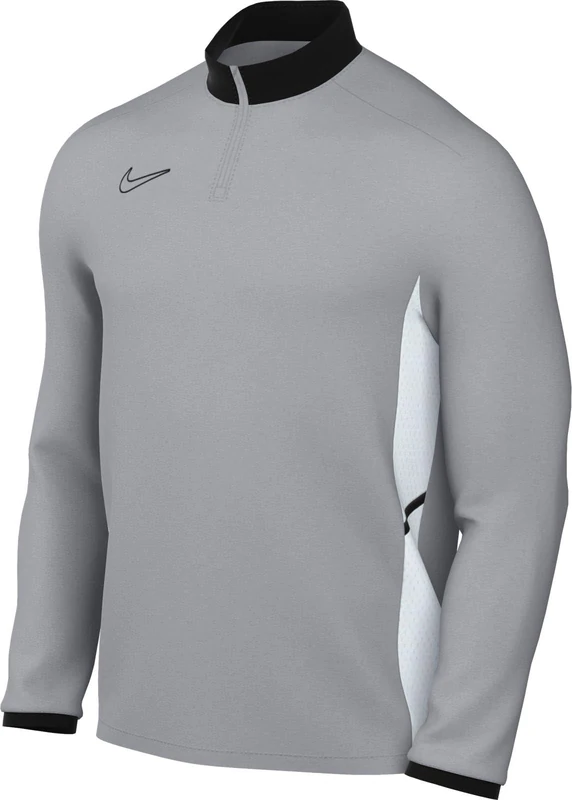 NIKE FZ9767-012 M NK DF ACD25 DRIL TOP Sweatshirt Men's WOLF GREY/BLACK/WHITE/BLACK Size M