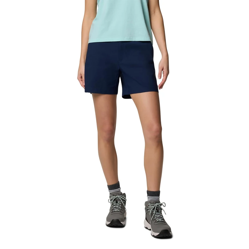 Columbia Women's Leslie Falls Short 2, Hiking Shorts, Collegiate Navy, W8/L5