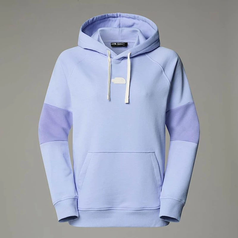 The North Face Women's Terry Relaxed Hooded Sweatshirt, Purple Mint, S
