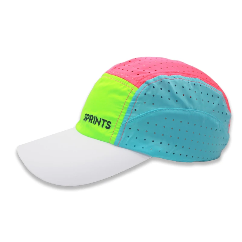 Sprints Race Day Performance HyperG Racing Cap | The Lightweight, Quick Dry, Running, Sport Hat, One Size, Unisex (Brisk Out The Blocks), Brisk Out The Blocks, One Size