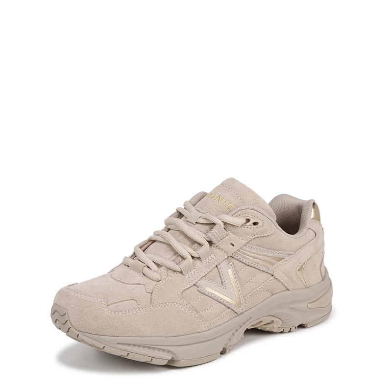 Vionic Women's Trainers 23Walk 2.0 with Arch Support Beige UK 8 Wide Fit