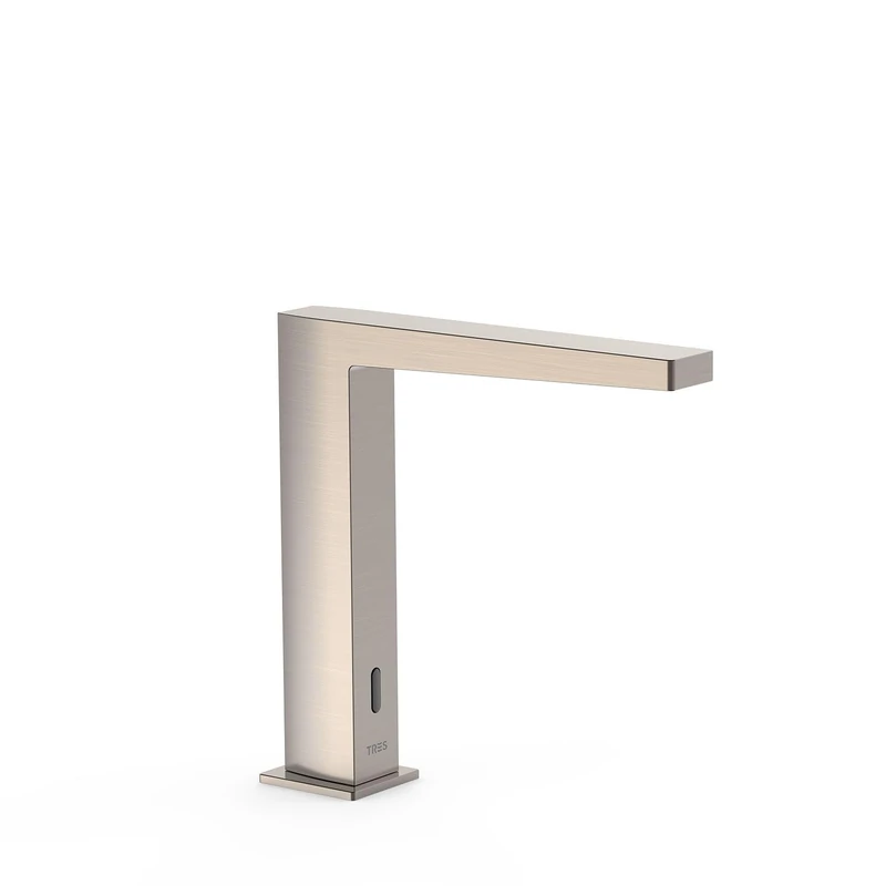 TRES 20261310AC SLIM Grifo Electrónico De 1 Agua para Washbasin Color Acero