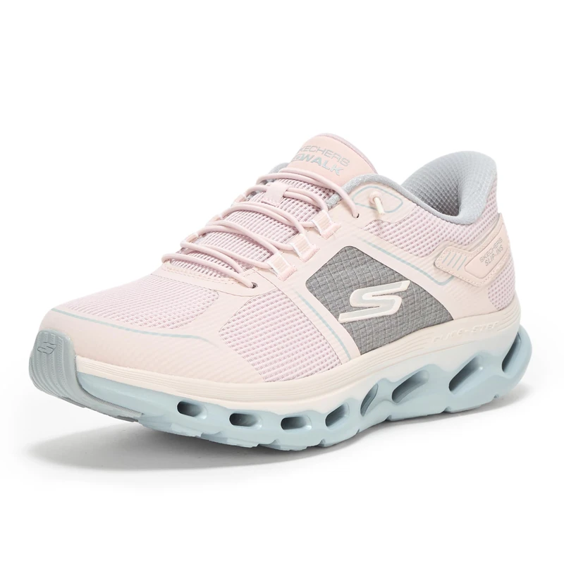 Skechers Hands Free Slip-Ins GO Walk Glide-Step 2.0 Elektra Trainer, Pink 3