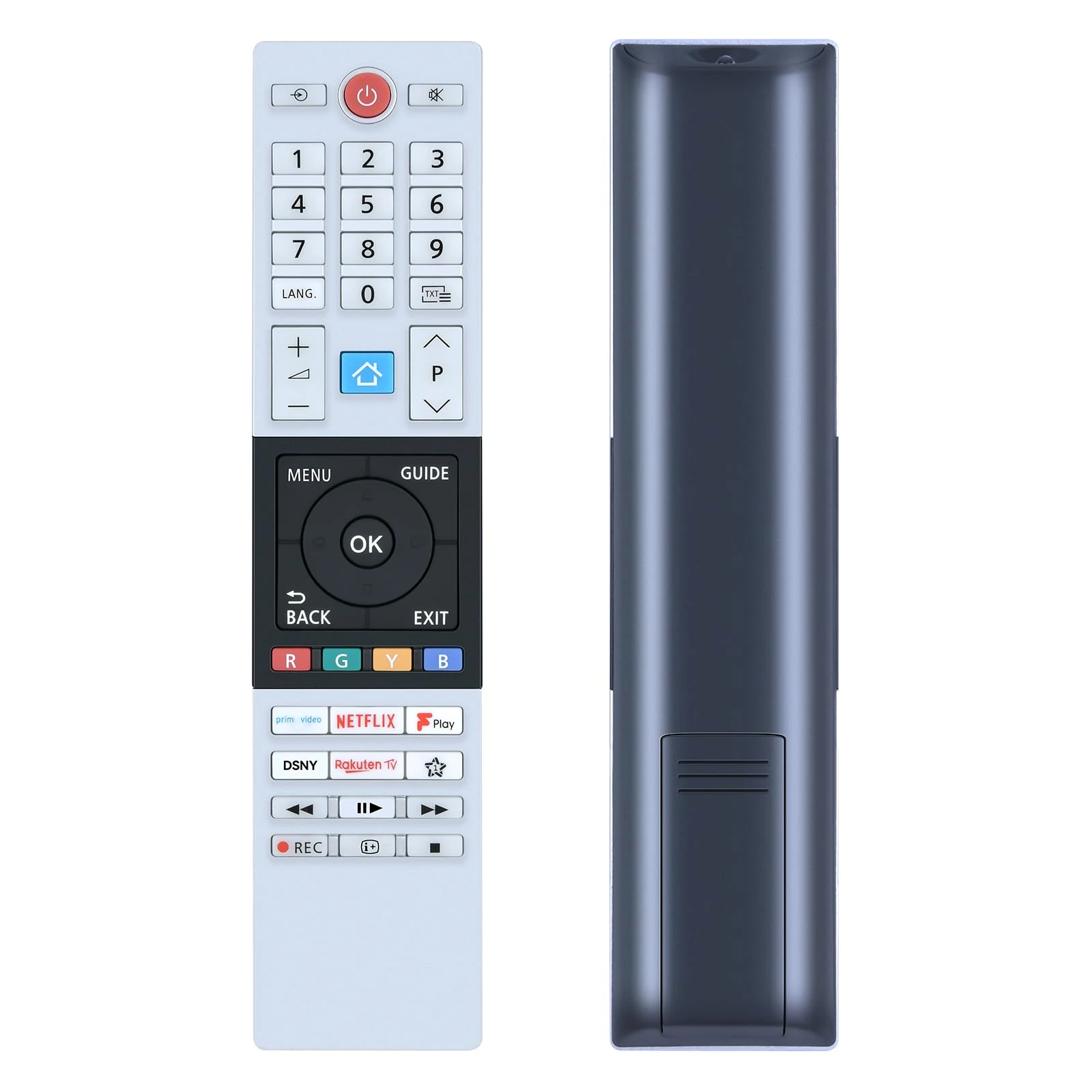 CT-8568 Replacement Remote Control for Toshiba TV, Compatible with 32WV2353DB 32WV2E63DB 50UV2363DB 435UV2363DB 55UV2363DB 65UV2363DB 43LV2E63DB 40LV2E63DB