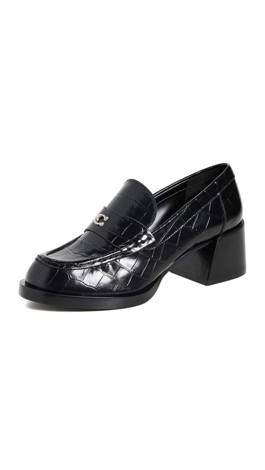 Coach Women's Natalie Loafer, Black, 6.5 UK