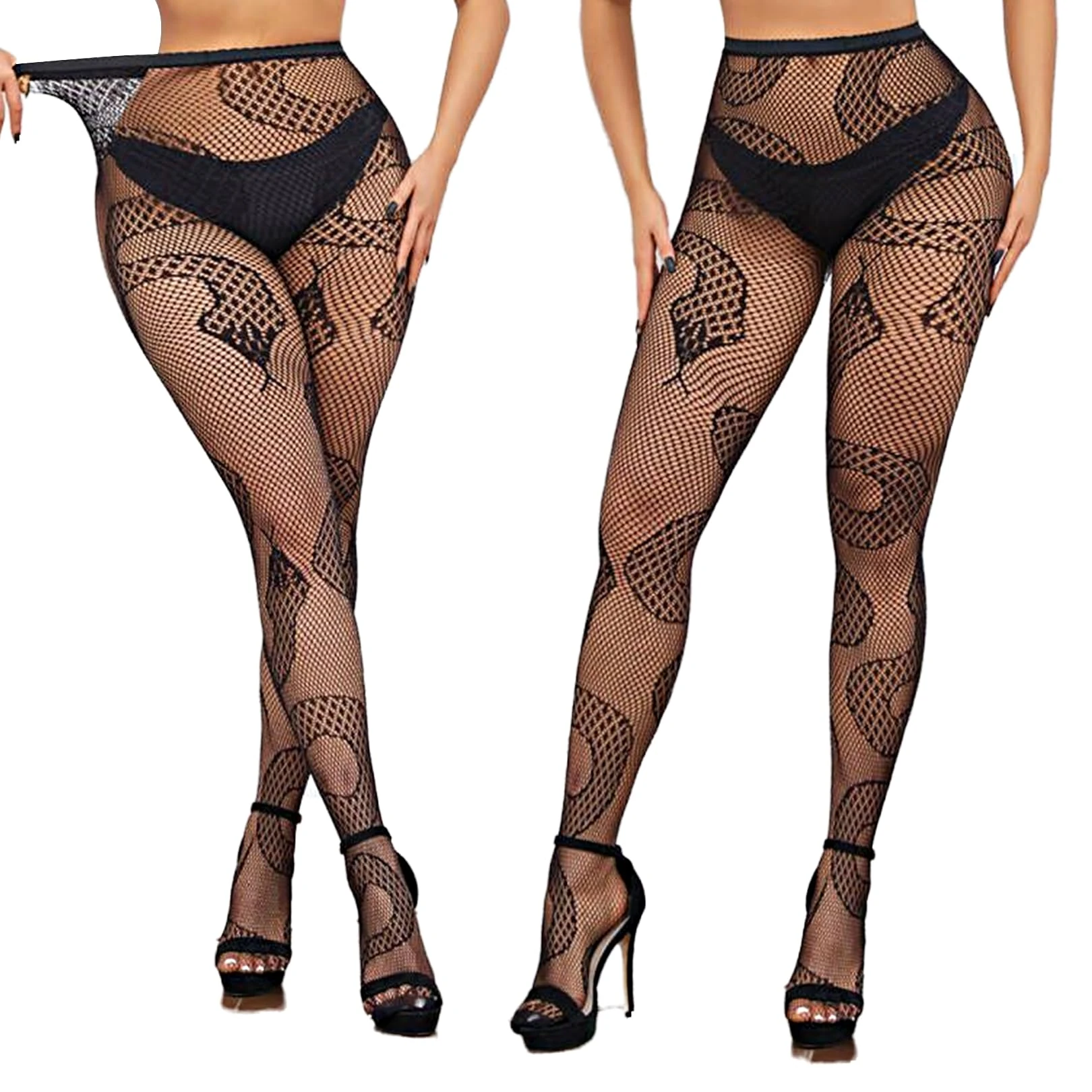 Fishnet Tights Womens,Black Snake Patterned Fishnets Print Lace Fish Net Plus Size Pantyhose,Halloween Gothic Tight Sexy Fashion Stockings,Pirate Outfit Rave Stocking,Mesh Leggings for Women,Kids