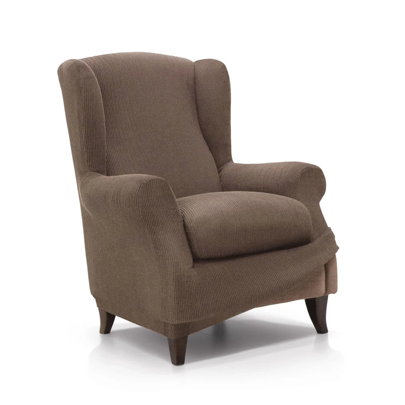 FAVERTI® Elastic Armchair Cover 70 to 100 cm | Real Model | Suede | Universal Adjustable Armchair Cover | Jacquard Fabric Quality Protector Cotton Feel
