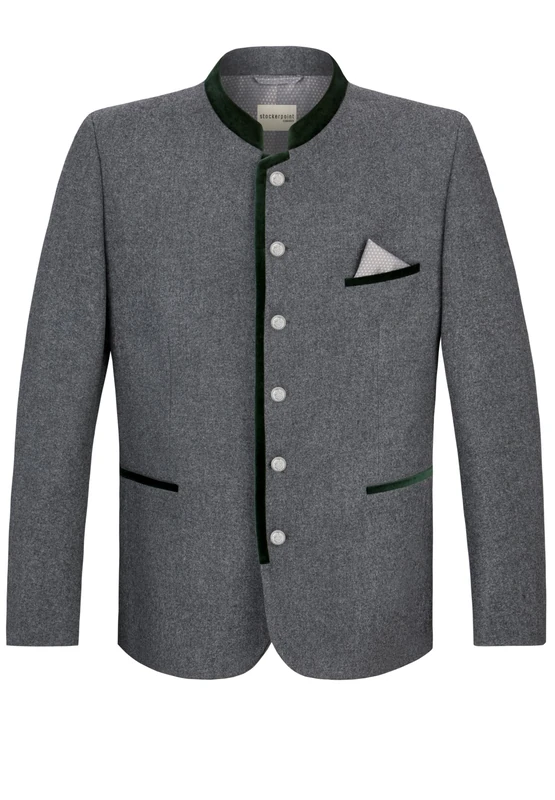 Stockerpoint Men's Rupert Trachtenjacke Blazer - Stone Fir 46