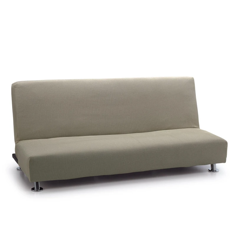 FAVERTI® Elastic Sofa Bed Cover Click Clack Three Seater | Real Model | Linen | Universal Sofa Bed Cover | Jacquard Fabric Quality Protector Cotton Feel