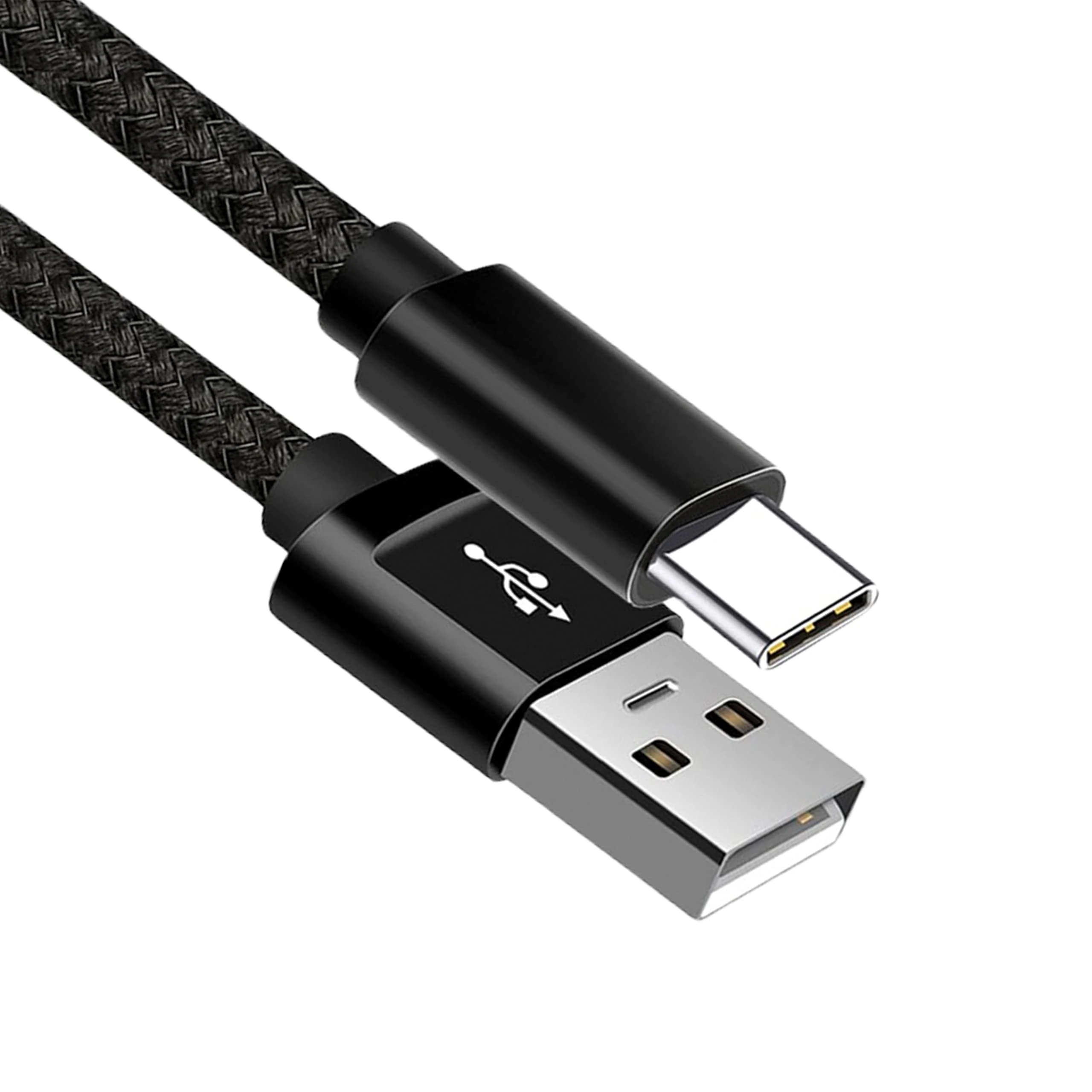 USB C Charger Cable Type C Charger Fast Charging 3A Lead Nylon Braided for Samsung Galaxy S21 S20 S10 S9 S8 A12 A20e A21s A40 A51 A70,Huawei P30 P20 P40,Google Pixel,Sony Xperia,Switch (3 Metres)