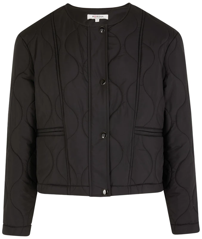 Morgan 251-Gbowie Down Jacket, Black m, 42 Woman