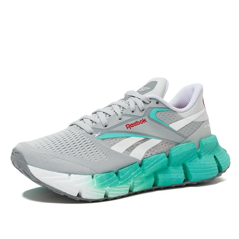 Reebok Floatzig Running Shoes for Women - Grey/Aqua/White - 6 UK