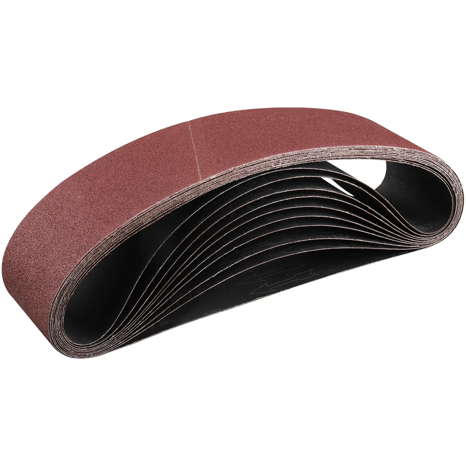 STEBRUAM Sanding Belt 100 x 915 mm,10PCS 80 Grit