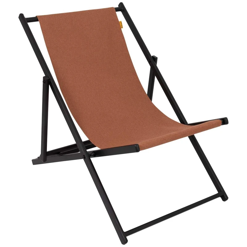 BO-Camp BC IND Silla Playa Culview Arcilla for Camping and Outdoor use, Ideal for Comfortable Mobile use, Lightweight Format