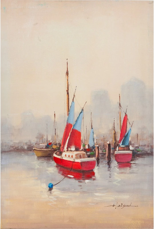Biscottini Oil Painting on Canvas 60 x 90 cm Various Sizes Art Oil Painting Canvas