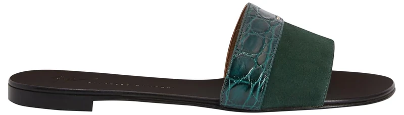 Giuseppe Zanotti, Roose, Green, Leather, 4