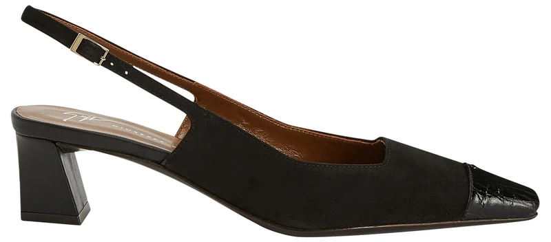 Giuseppe Zanotti, Brendha Croco, Black, Leather, 5,5
