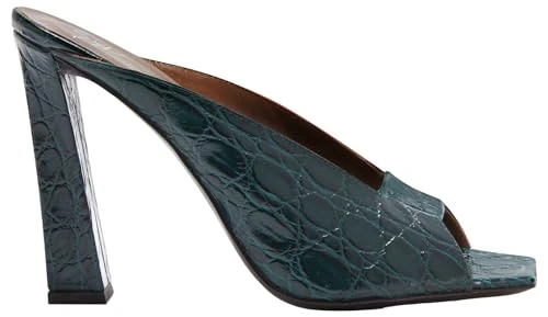 Giuseppe Zanotti, GZ MYA, Green, Leather, 6