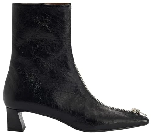 Giuseppe Zanotti, Oraine Booties, Black, Leather, 5,5