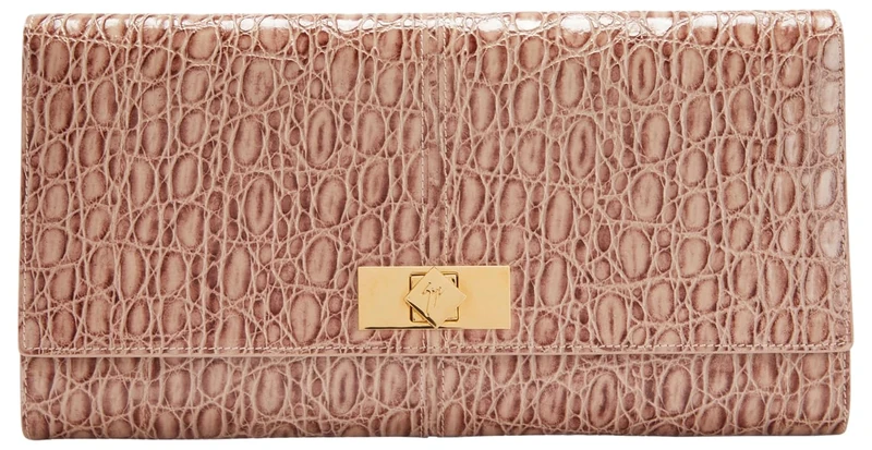 Giuseppe Zanotti, Montserrat Croco, Pink, Leather, One Size