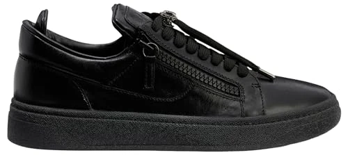 Giuseppe Zanotti GZ94 Black Leather Men's Sneakers - Size 7