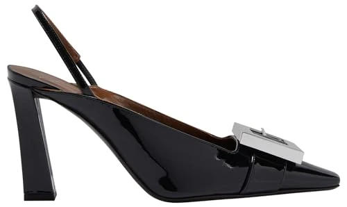 Giuseppe Zanotti, Brendha Buckle, Black, Leather, 6